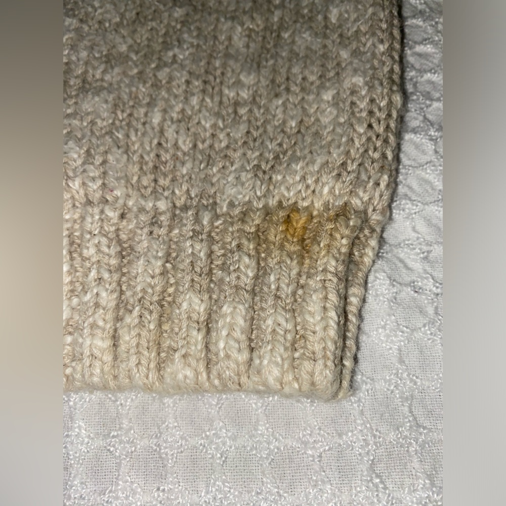 Linen Cable knit Sweater - Picture 5 of 12